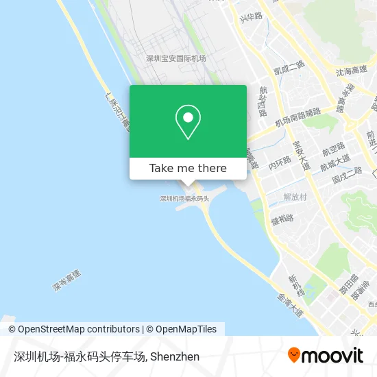 深圳机场-福永码头停车场 map