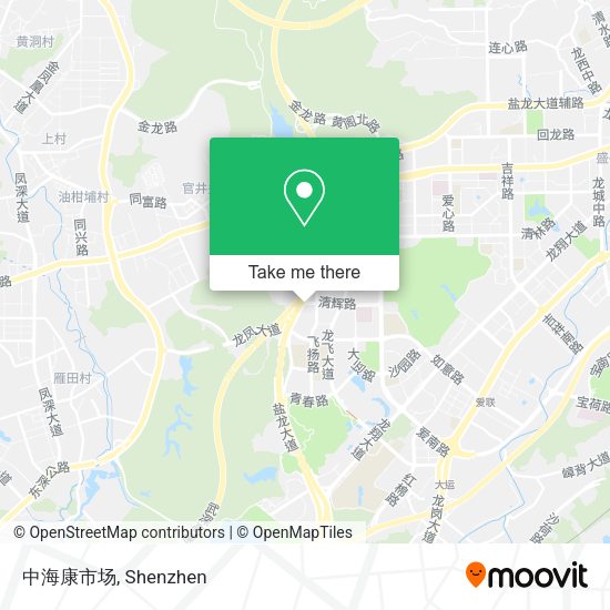 中海康市场 map