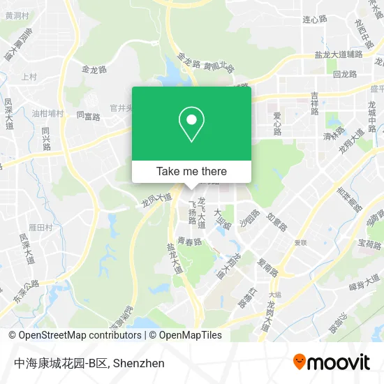 中海康城花园-B区 map