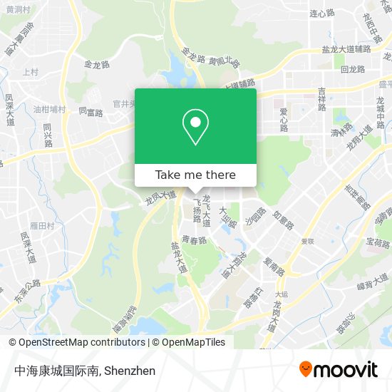 中海康城国际南 map
