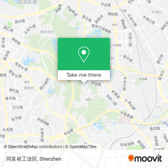 同富裕工业区 map