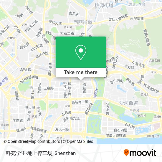 科苑学里-地上停车场 map