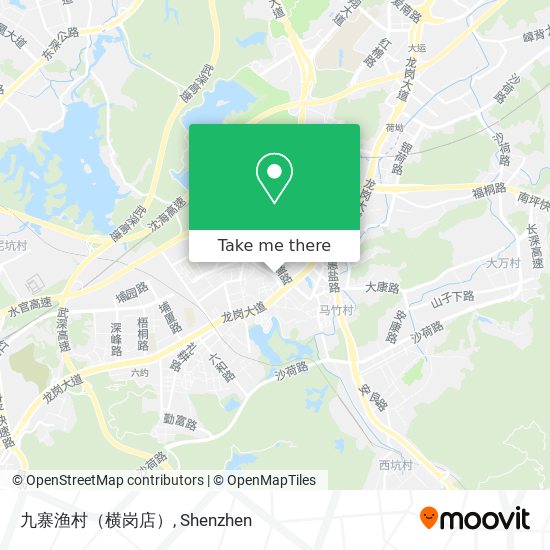 九寨渔村（横岗店） map