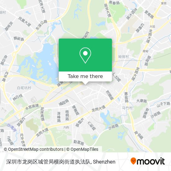 深圳市龙岗区城管局横岗街道执法队 map