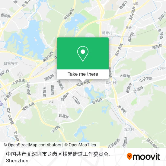 中国共产党深圳市龙岗区横岗街道工作委员会 map