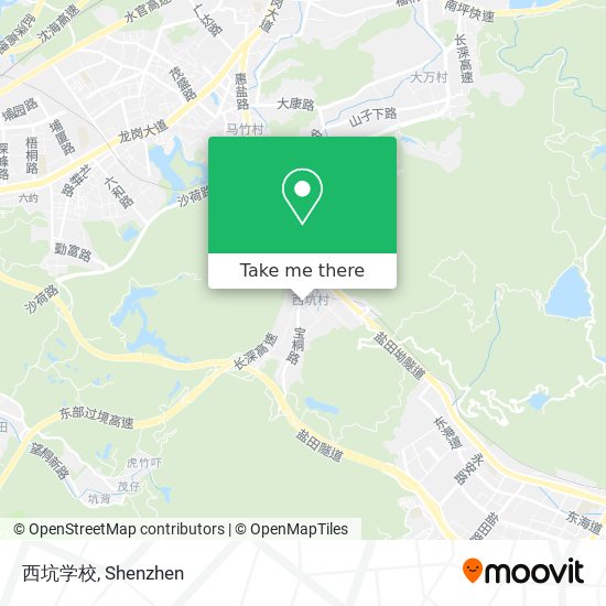 西坑学校 map