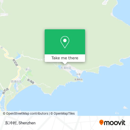 东冲村 map