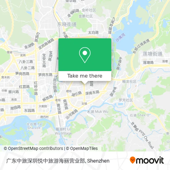广东中旅深圳悦中旅游海丽营业部 map