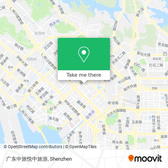 广东中旅悦中旅游 map