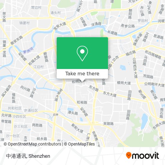 中港通讯 map