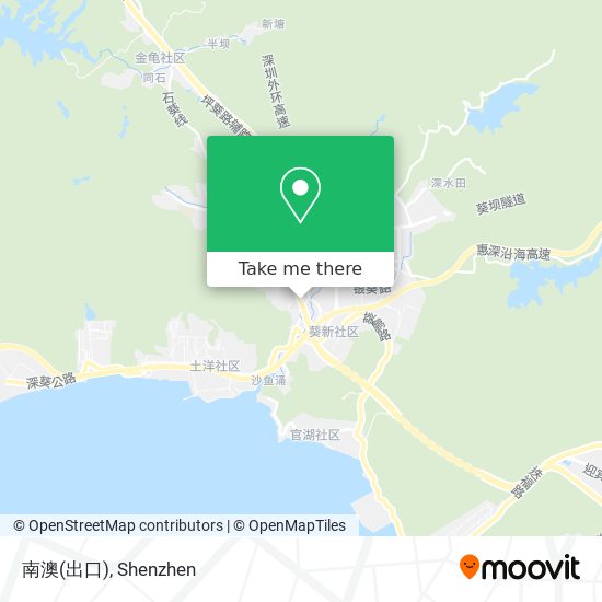南澳(出口) map