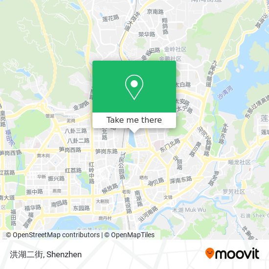 洪湖二街 map
