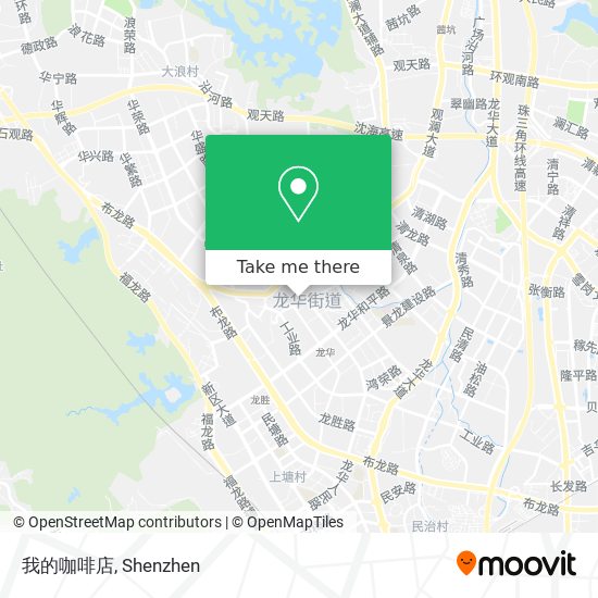 我的咖啡店 map
