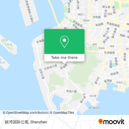 丽湾国际公寓 map