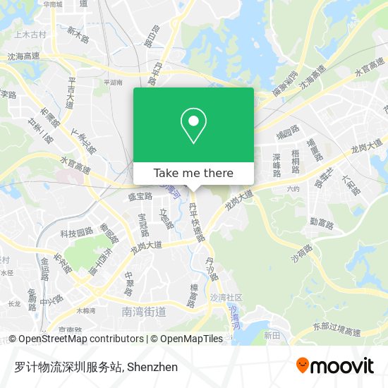 罗计物流深圳服务站 map