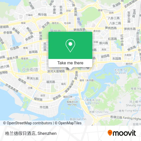 格兰德假日酒店 map