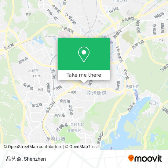 品艺斋 map