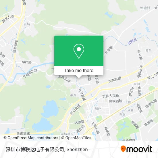 深圳市博联达电子有限公司 map