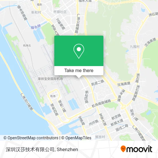深圳汉莎技术有限公司 map