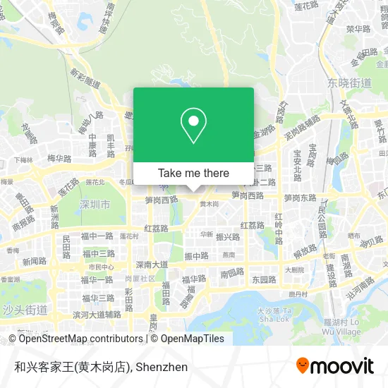 和兴客家王(黄木岗店) map