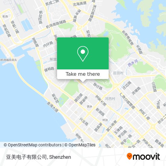 亚美电子有限公司 map