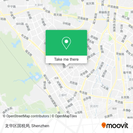 龙华区国税局 map