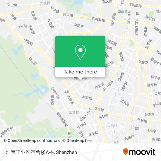 圳宝工业区宿舍楼A栋 map