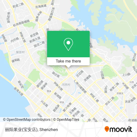 丽阳果业(宝安店) map