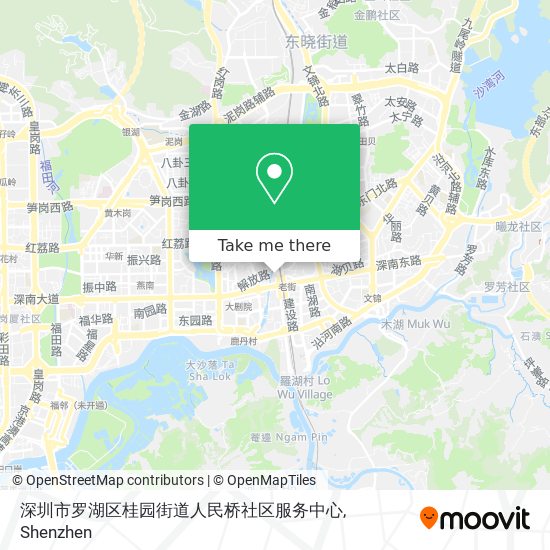 深圳市罗湖区桂园街道人民桥社区服务中心 map