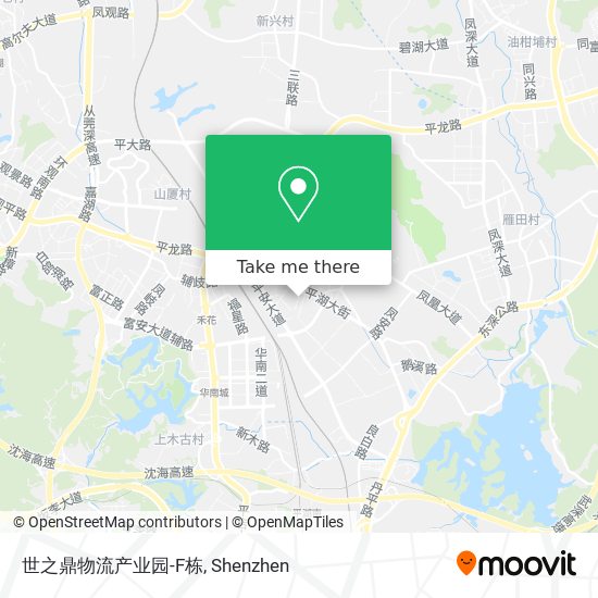 世之鼎物流产业园-F栋 map