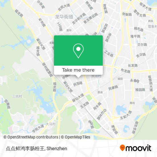 点点鲜鸿李肠粉王 map