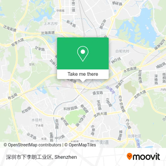 深圳市下李朗工业区 map