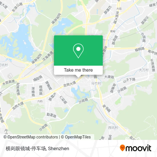 横岗眼镜城-停车场 map