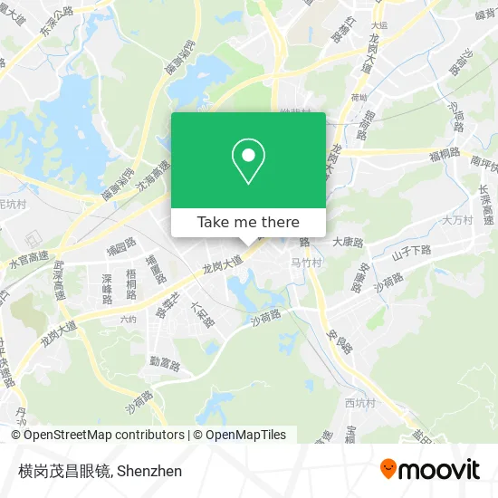横岗茂昌眼镜 map