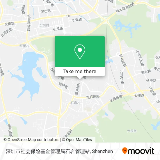 深圳市社会保险基金管理局石岩管理站 map