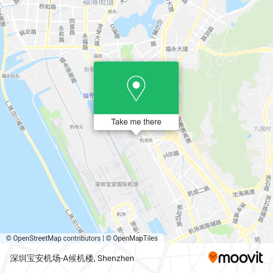 深圳宝安机场-A候机楼 map