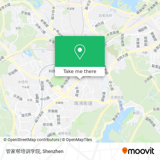 管家帮培训学院 map
