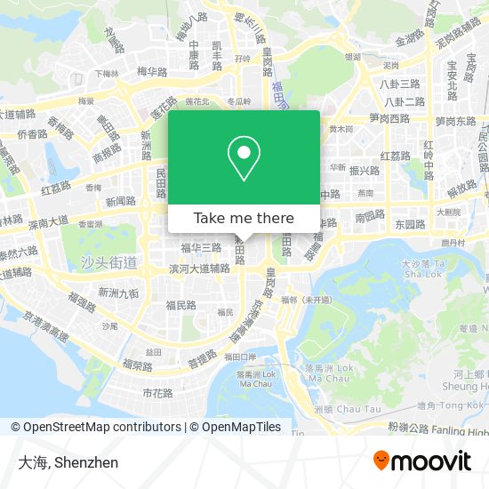 大海 map