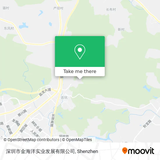 深圳市金海洋实业发展有限公司 map