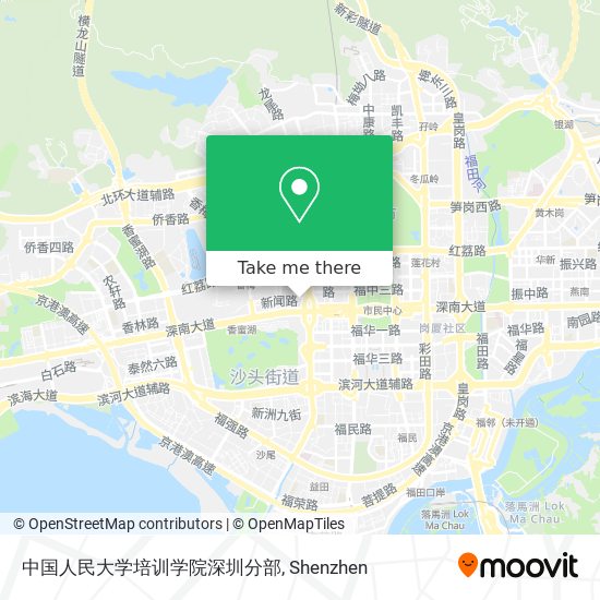 中国人民大学培训学院深圳分部 map