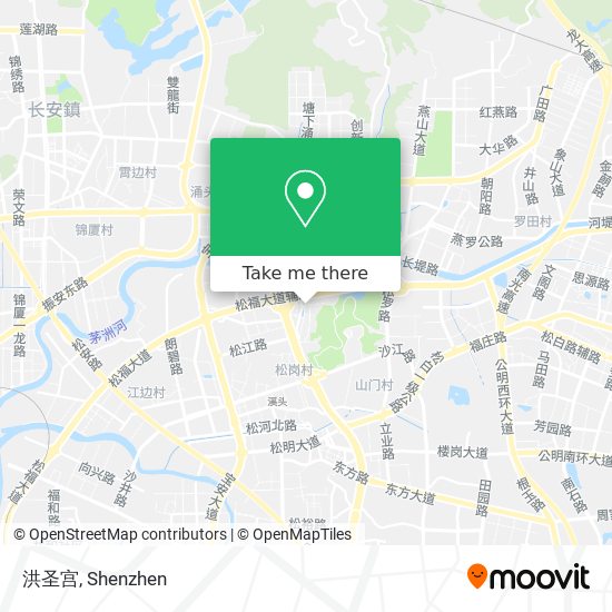 洪圣宫 map