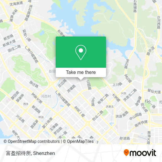 富盈招待所 map