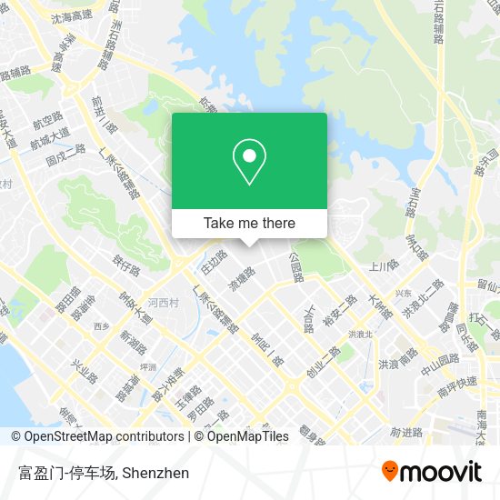 富盈门-停车场 map