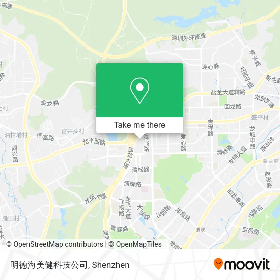 明德海美健科技公司 map
