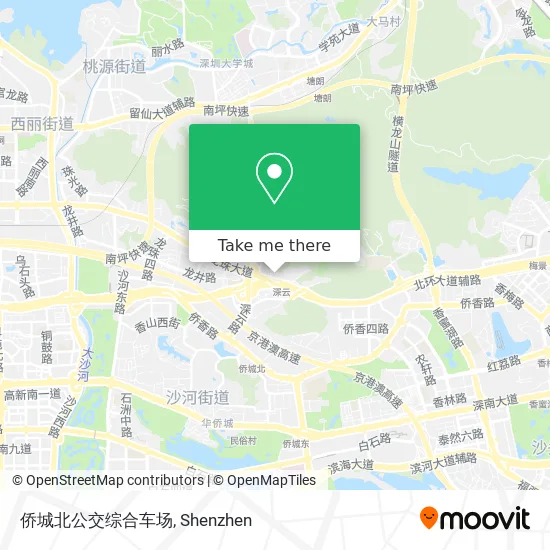 侨城北公交综合车场 map
