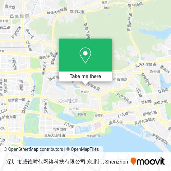 深圳市威锋时代网络科技有限公司-东北门 map