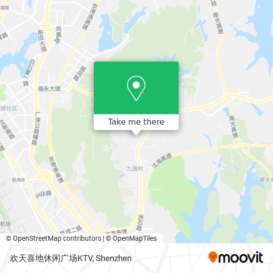 欢天喜地休闲广场KTV map