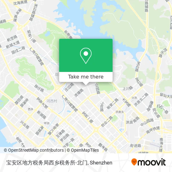 宝安区地方税务局西乡税务所-北门 map