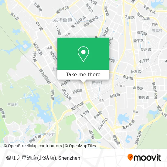 锦江之星酒店(北站店) map