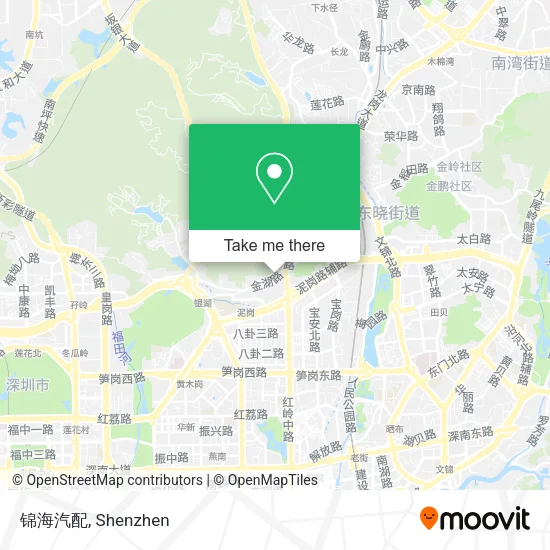 锦海汽配 map